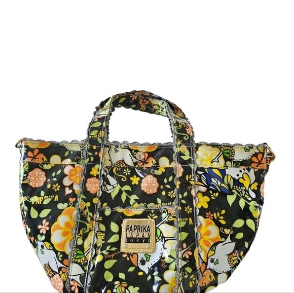 Paprika Japan Tokyo Disney Mickey Mouse Tote Satchel Bucket Handbag colorful. - Picture 7 of 10